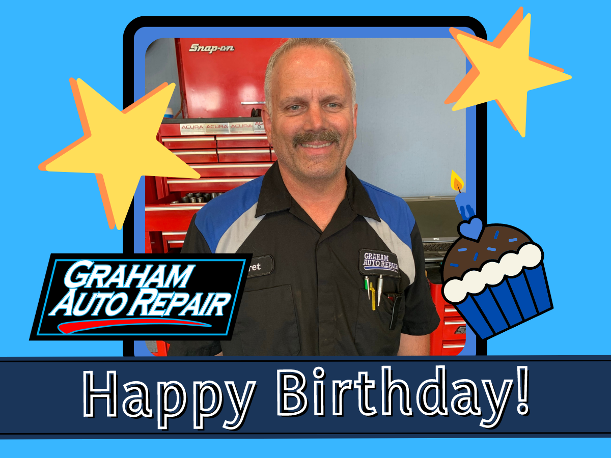 Graham Auto Repair Near Me - Automotive Technician Bret's Birthday